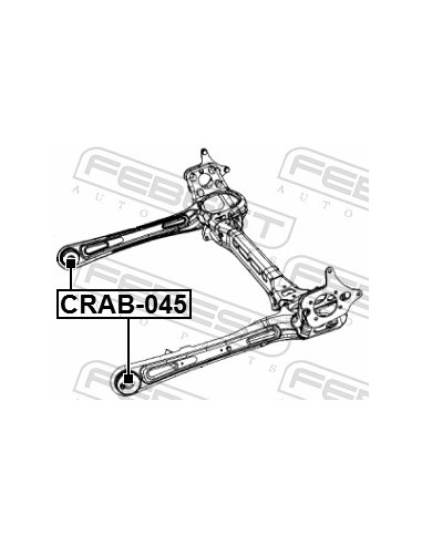 CHRYSLER GRAND VOYAGER V Tilta bukse CRAB-045,...